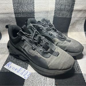 Nike Air Max 2021 Triple Black DH4245-002 rare used AUTHENTIC RUNNING GYM 9.5